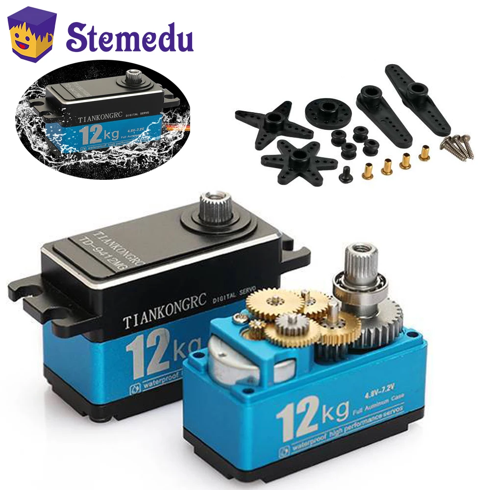 Rc Hobby Shops - 12Kg TD-9412MG Hoog Koppel Full Metal