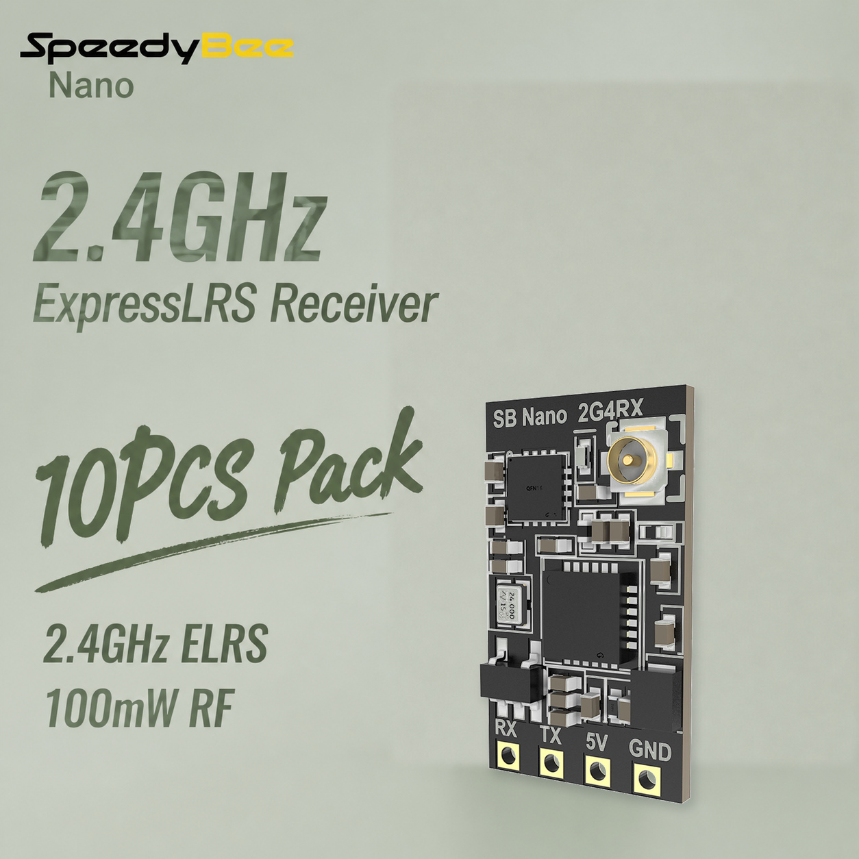 Rc Plane Hobby Zone - SpeedyBee Nano ELRS 2.4GHz RX Module