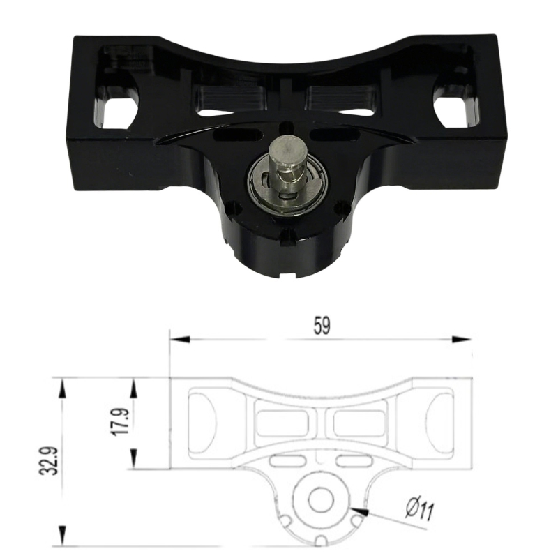 Rc Hobby Shops - RC Auto Vrachtwagen Metalen Cross Lid