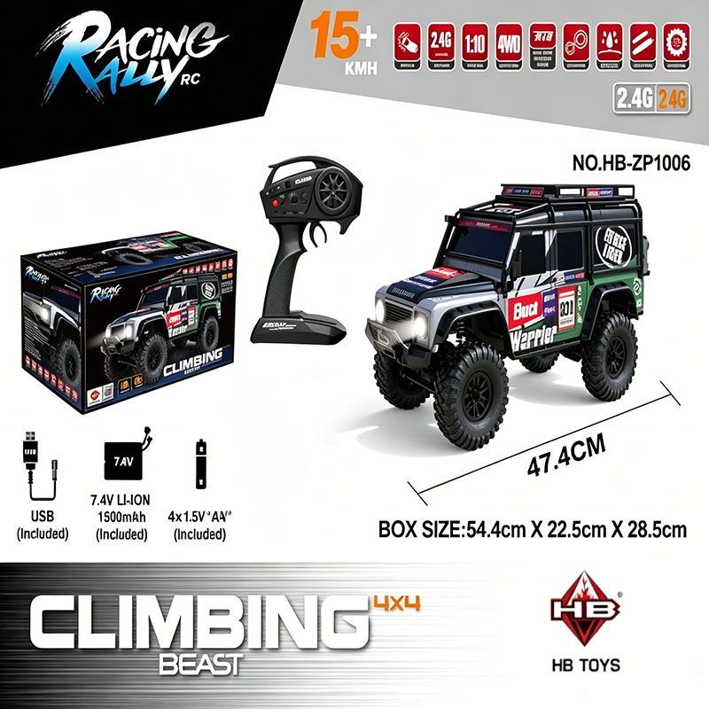 HB Zp1005/1006 RC auto op afst - Rc Hobby Grade Truck recensie en prijs