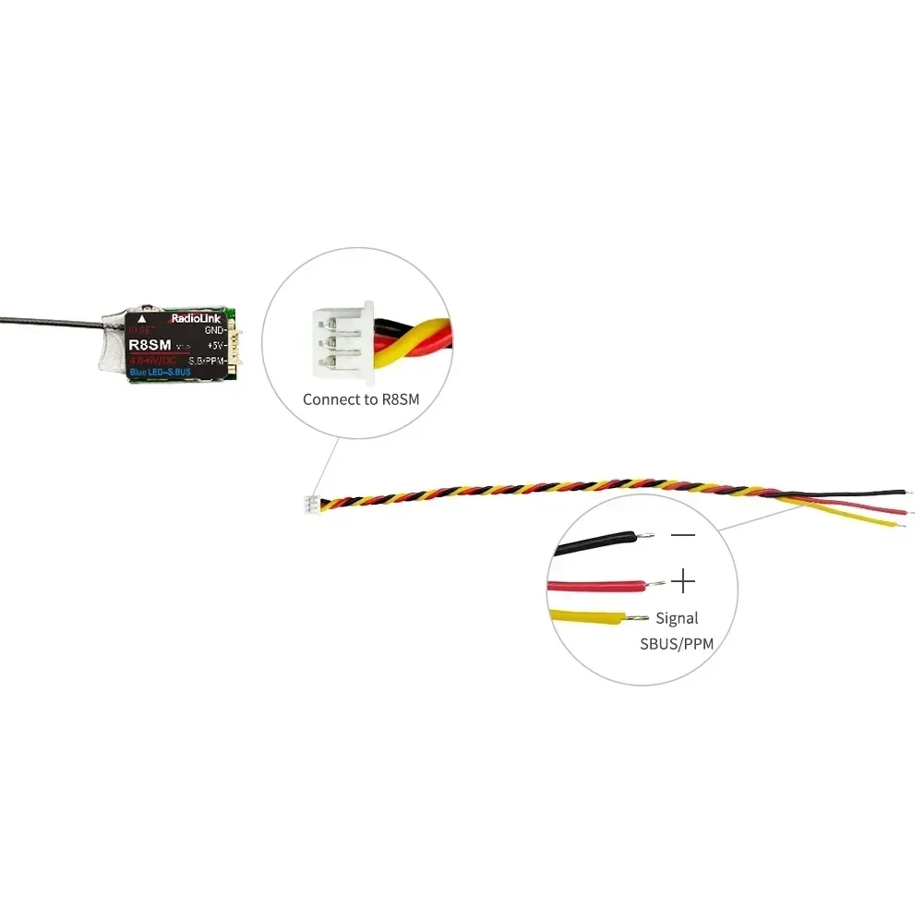 Radiolink R8SM 8 Kanalen 2.4G  - Receiver Sbus 8Ch recensie en prijs