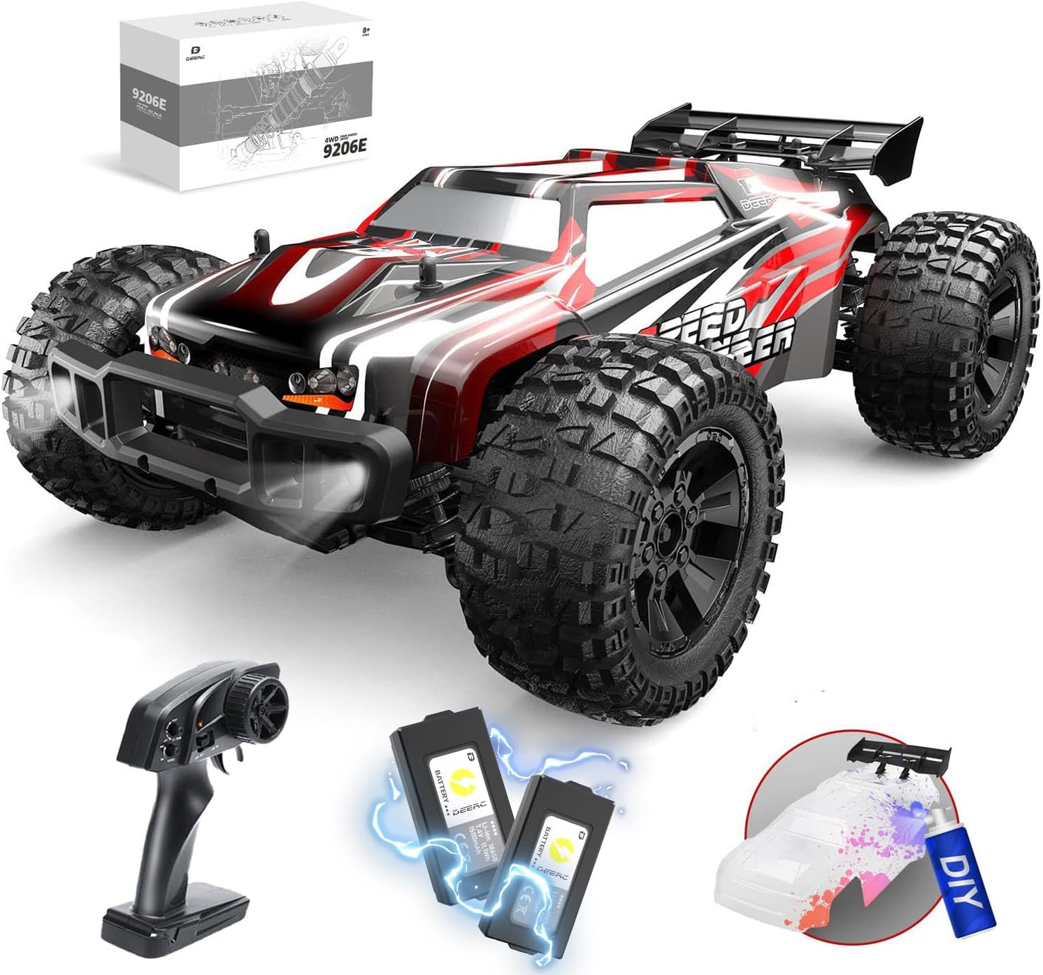 1:10 schaalmodel, grote RC-aut - Rc Hobby Grade Monster Truck recensie en prijs