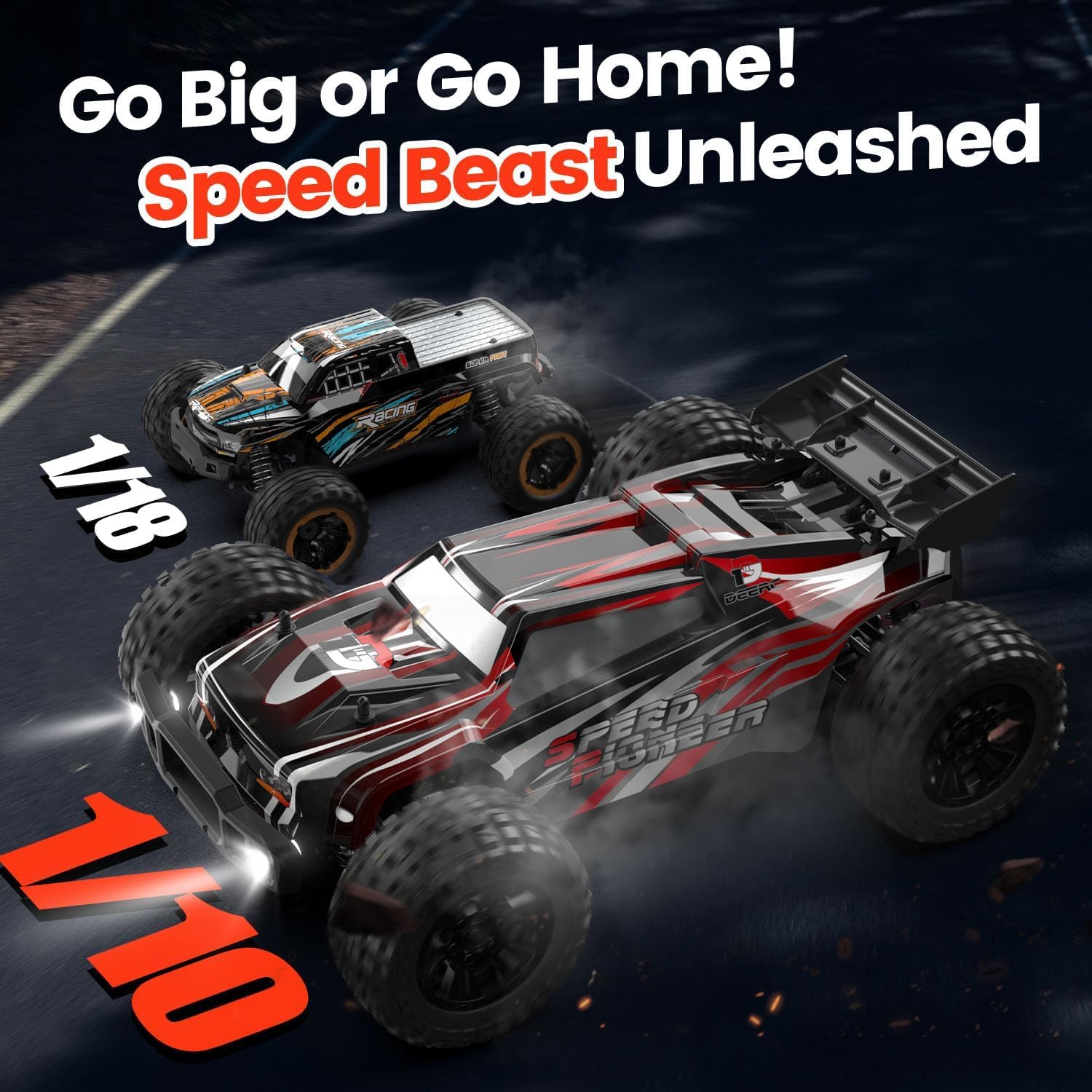 1:10 schaalmodel, grote RC-aut - Rc Hobby Grade Monster Truck recensie en prijs