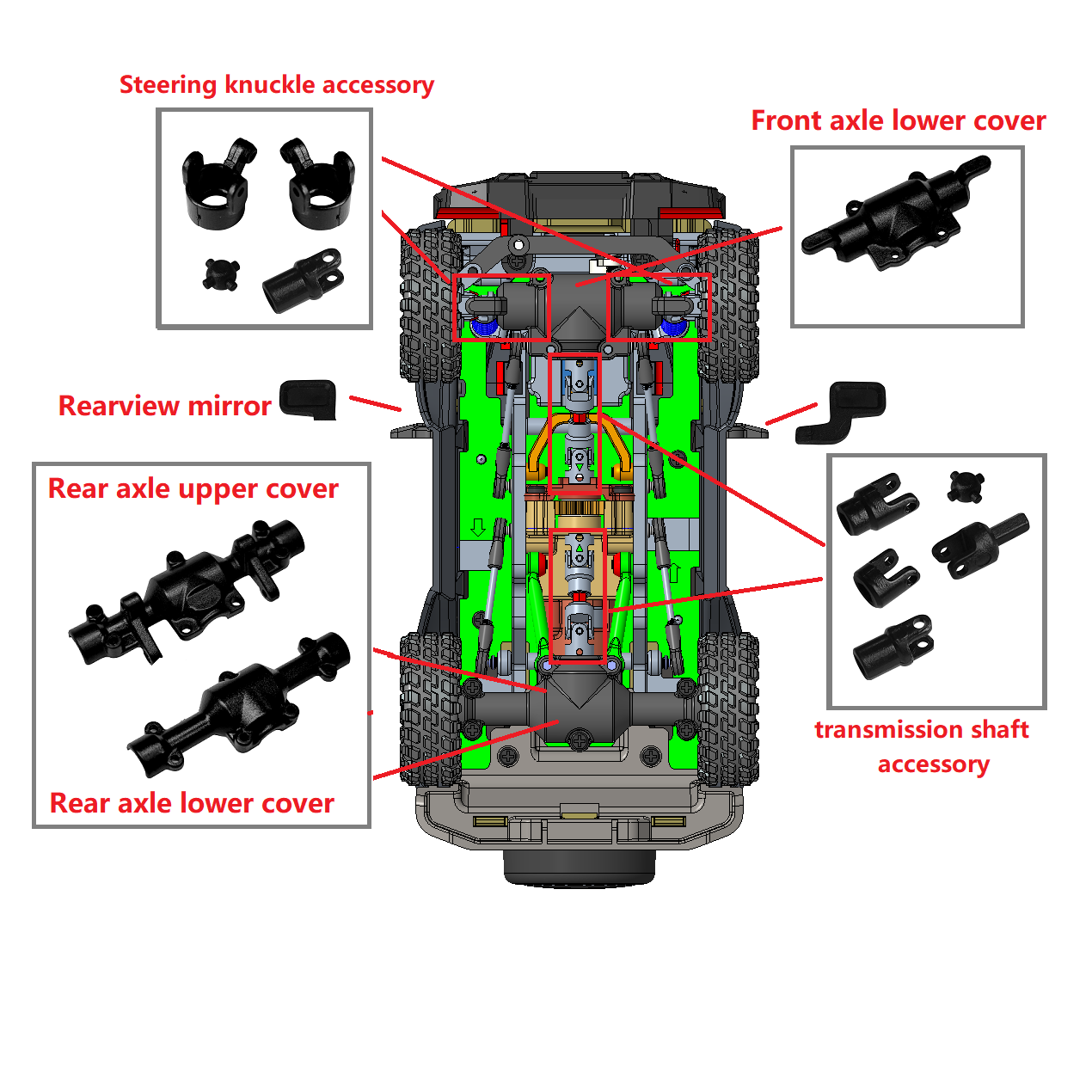 LDARC transmissieas aandrijfas - Rc Hobby Shops recensie en prijs