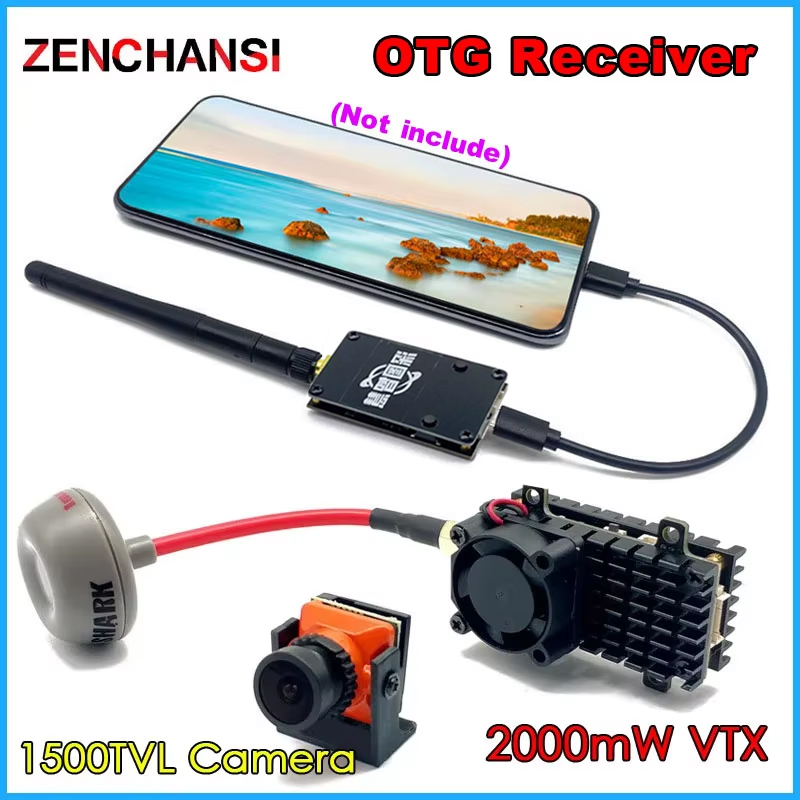 5.8G 2000MW 48CH FPV draadloze - Rc Plane Hobby Zone recensie en prijs