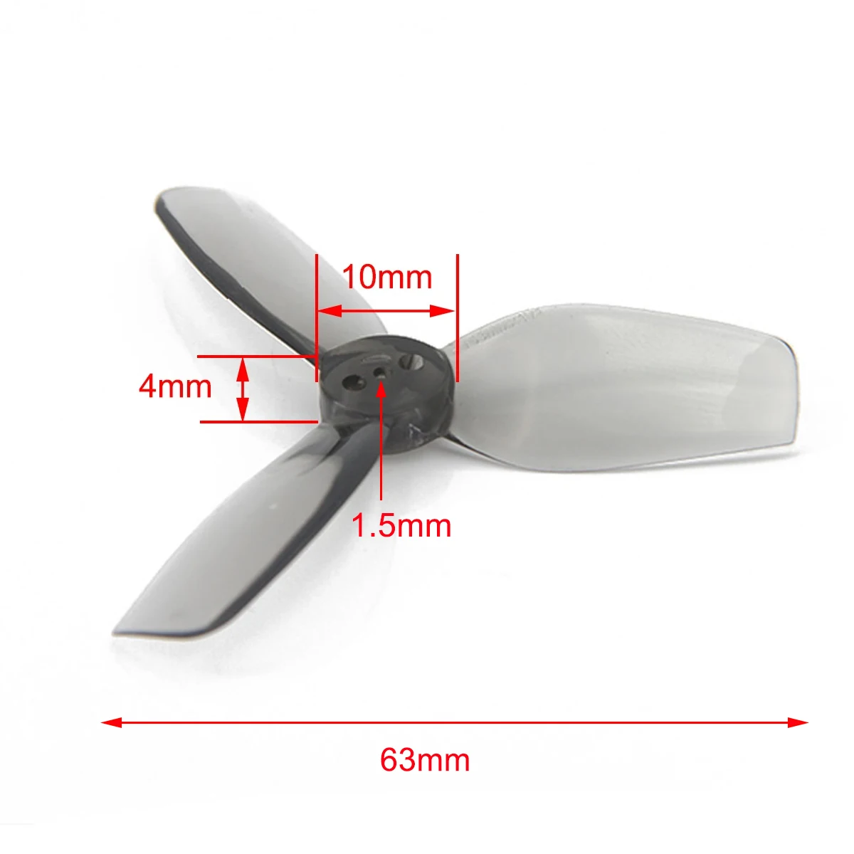 NEEBRC 2/4/8 Pairs 2.5inch 63m - Rc Plane Hobby Zone recensie en prijs