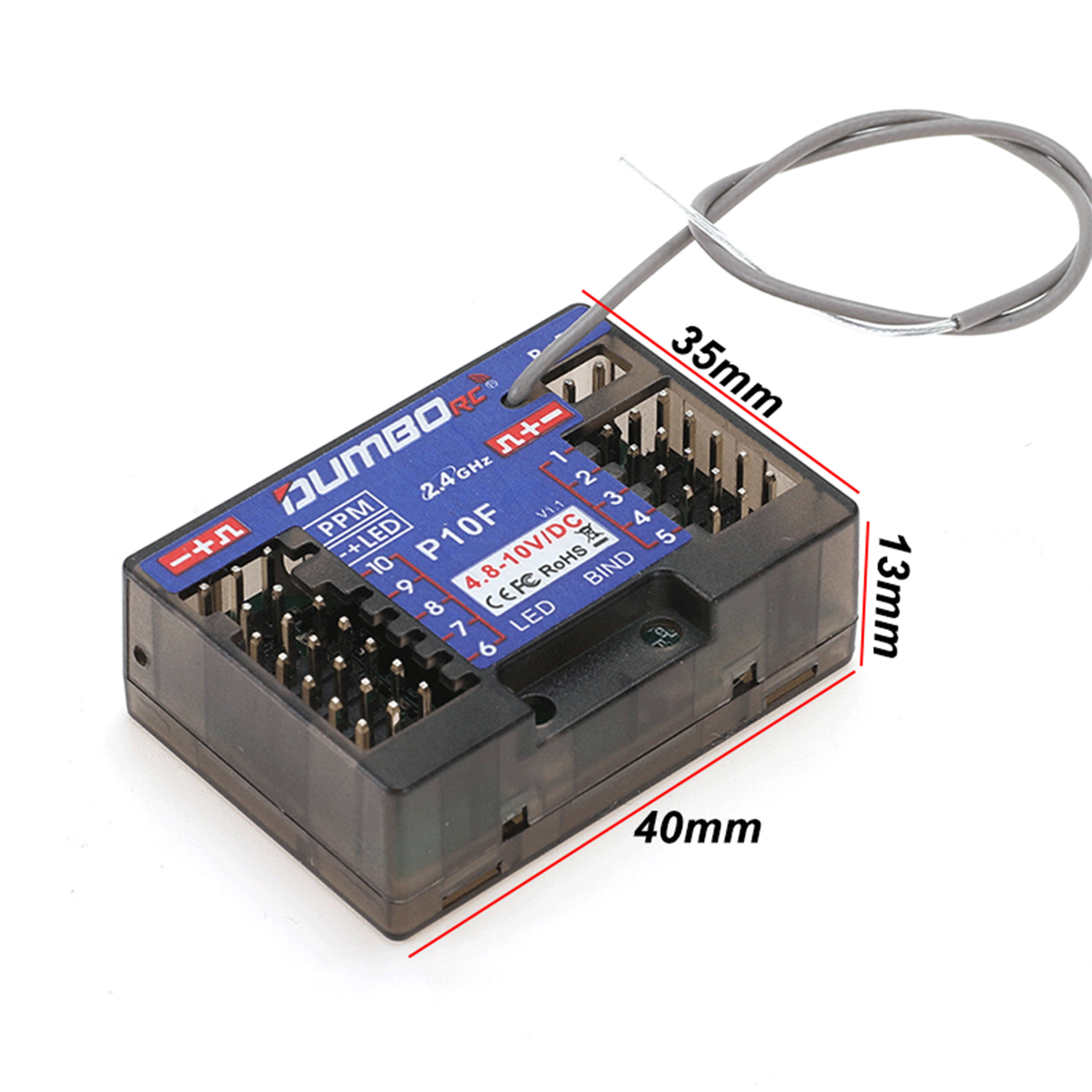 DUMBORC P10F P10FG 10CH 2,4 GH - Rc Hobby Shops recensie en prijs