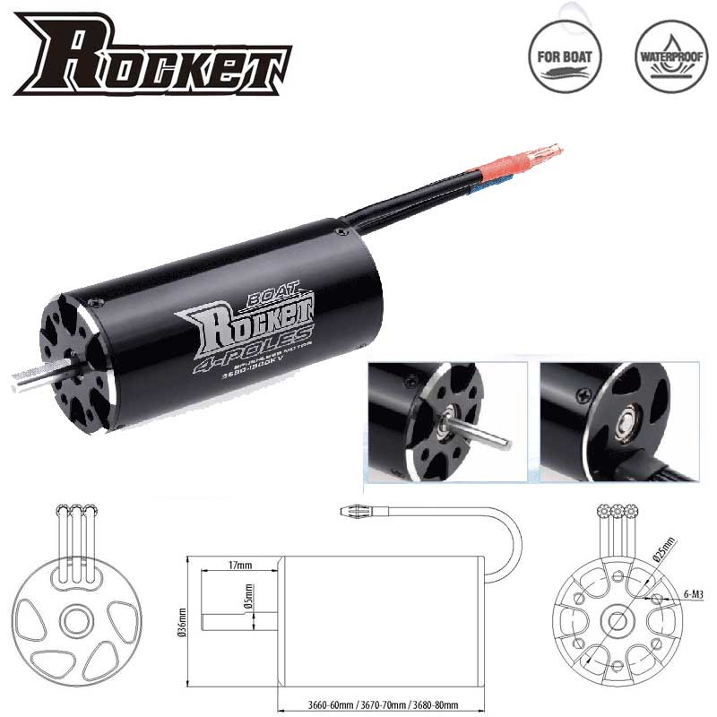 ROCKET-RC 2968 2958 2948 Borst - Rc Hobby Land recensie en prijs
