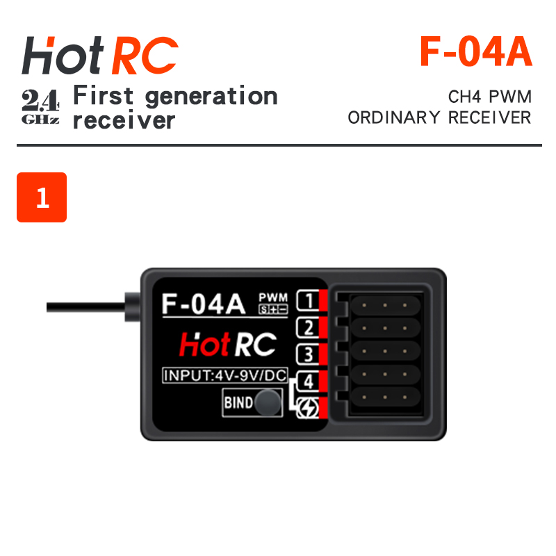 HotRC F-04A F-06A F-06AT F-08A - Receiver Sbus 8Ch recensie en prijs