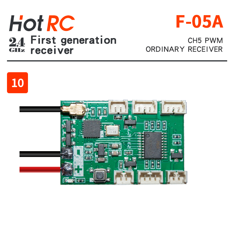 HotRC F-04A F-06A F-06AT F-08A - Receiver Sbus 8Ch recensie en prijs